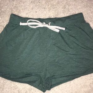Green Old Navy comfy shorts